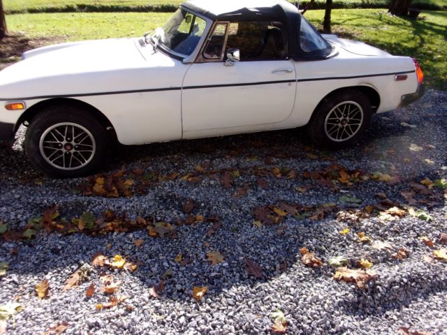 1980 MG MGB W/OVERDRIVE 1980 MG MGB
