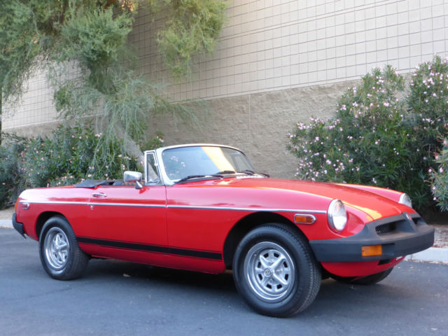 1980 MGB Beautiful Rust Free Great Driving Arizona Car Must See!!!! 1980 MG MGB MG B Roadster Beaufiul Rust Free Great Driver