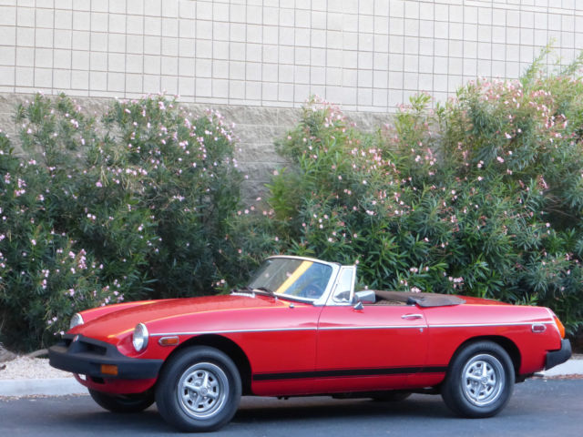1980 MG MGB MG B Roadster Beaufiul Rust Free Great Driver - photo 5