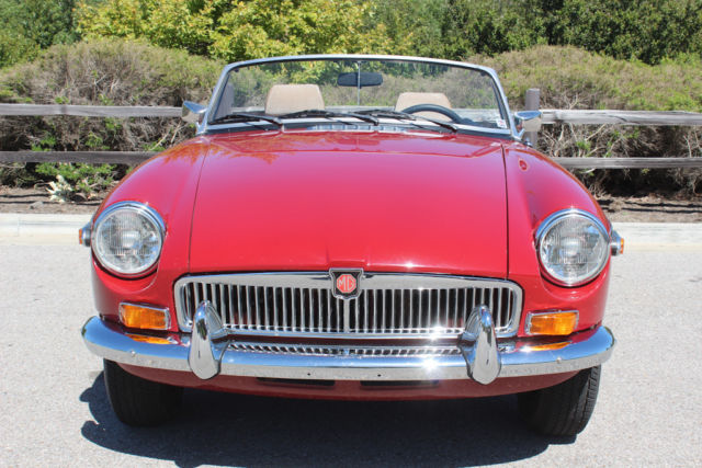 1980 MGB Chrome Bumper Conversion Fuel Injection By Moss Motors 1980 MG MGB