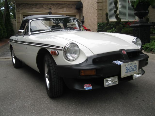 1980 MGB IV Meticulously Maintained by Collector factory paint 3 Tops Low Resrv 1980 MG MGB