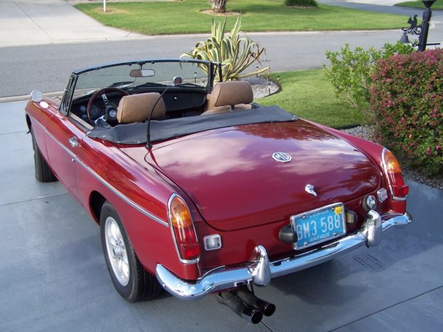 1980 MG MGB RUBBER BUMPER CONVERSION TO CHROME - photo 3