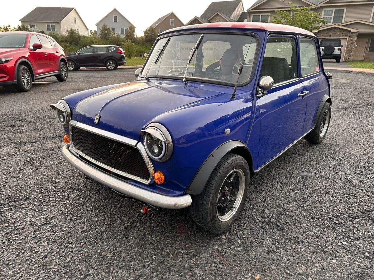 1980 Mini MK 3 Coupe Blue FWD Manual mini city E 1000 1980 Mini MK 3 mini city E 1000