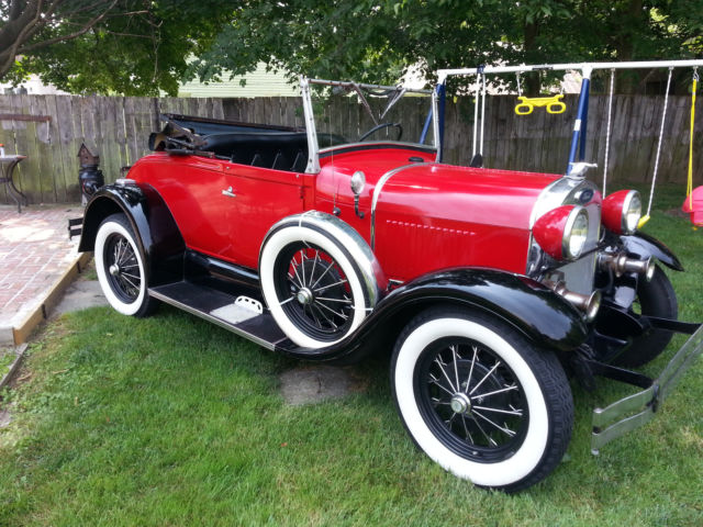 1980 Model A Shay 1929 replica 1980 Ford Model A Shay
