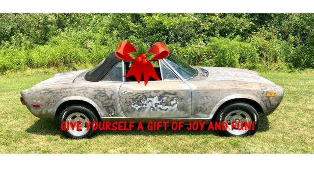 1980 PININFARINA 2000 FIAT SPIDER RAT ROD 1980 Fiat 124 Spider