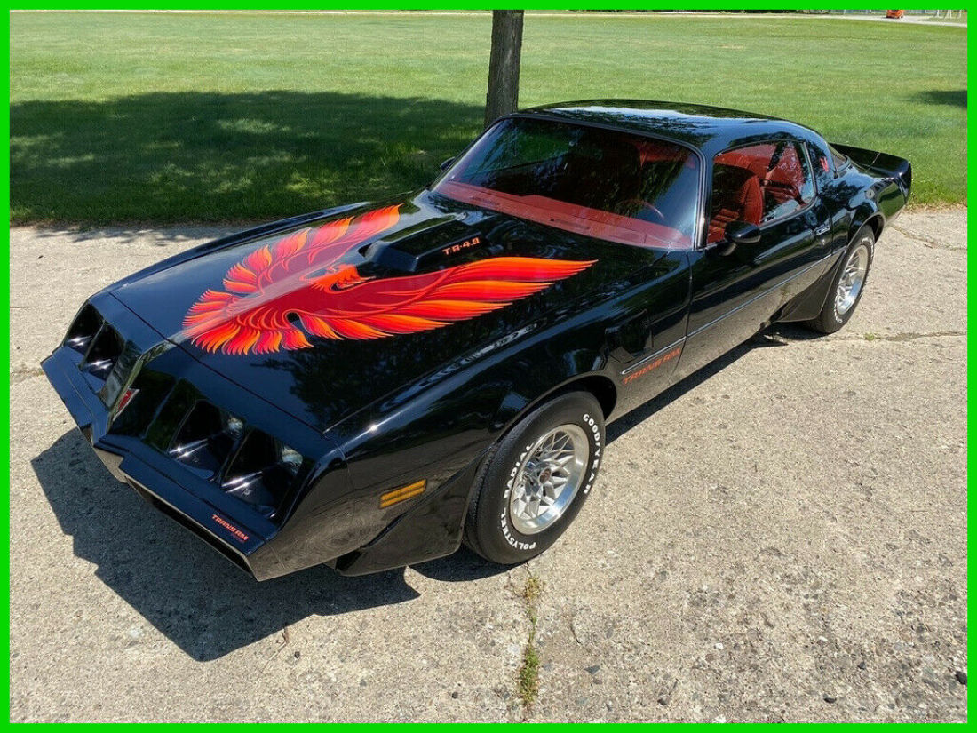 1980 Pontiac Firebird Trans Am Original Survivor Only 16K Miles BLACK On RED 1980 Pontiac Trans Am Firebird Trans Am