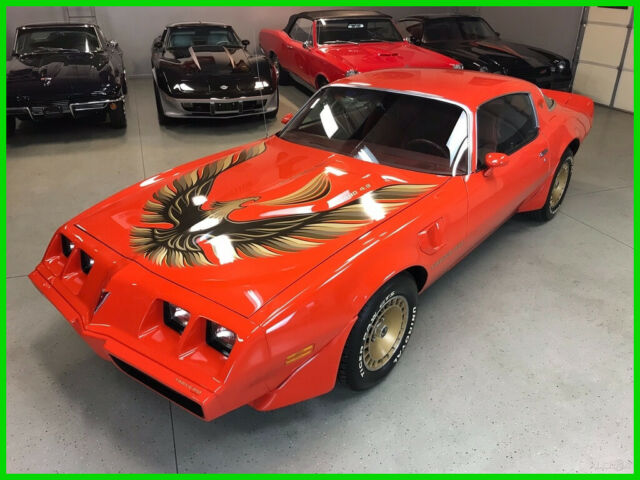 1980 Pontiac Firebird Trans Am RARE Carousel Red Original Low Mile Survivor 1980 Pontiac Trans Am Firebird Trans Am