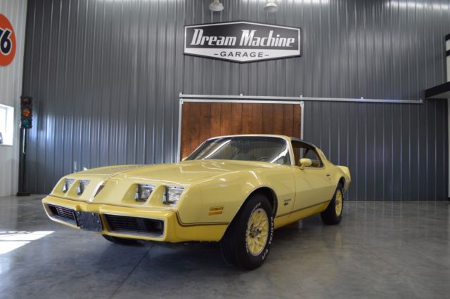 1980 Pontiac Firebird Yellow Bird Edition with paperwork 1980 Pontiac Firebird yellow bird