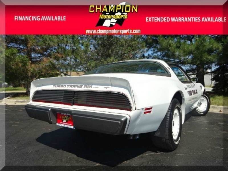 1980 Pontiac Trans Am Turbo Indy Pace Car - photo 8