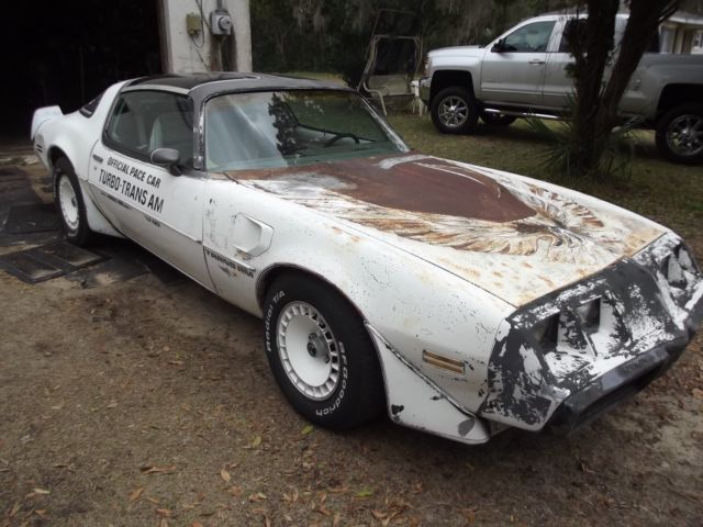 1980 Pontiac Trans Am Turbo PACE CAR NUMBERS MATCHING ONLY 5700 MADE 1980 Pontiac Trans Am TURBO PACE CAR