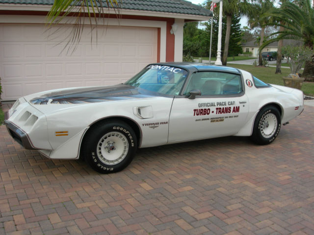 1980 PONTIAC TURBO TRANS AM PACE CAR - EVERY OPTION - RARE LOW MILEAGE ORIGINAL 1980 Pontiac Trans Am