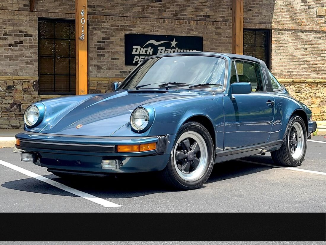 1980 Porsche 91 SC Targa Petrol Blue 1980 Porsche 911 SC Targa