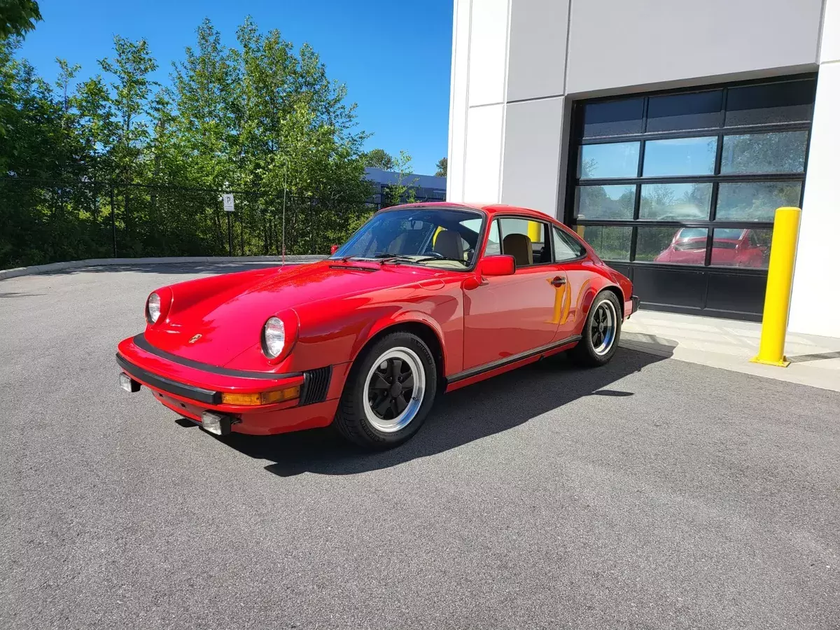 1980 Porsche 911 SC Guards Red/Tan Low miles - check the undercarriage 1980 Porsche 911