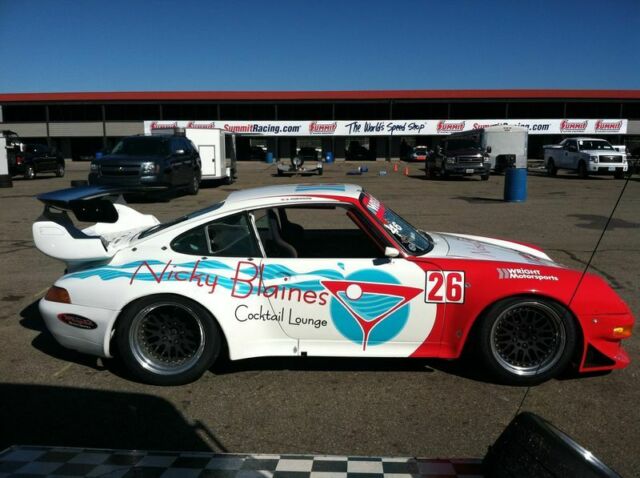 1980 Porsche 911 SC Race Car 993 GT2 Widebody Rolling Chassis w/roll cage roller 1980 Porsche 911 Coupe
