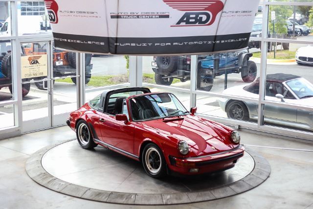 1980 Porsche 911 SC Targa Red 1980 Porsche 911 Targa