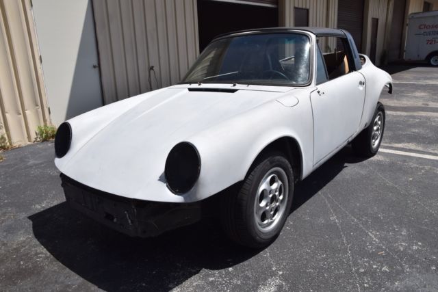 1980 Porsche 911 Targa Solid Project Roller 708-9-3 Black Metallic Florida Title 1980 Porsche 911