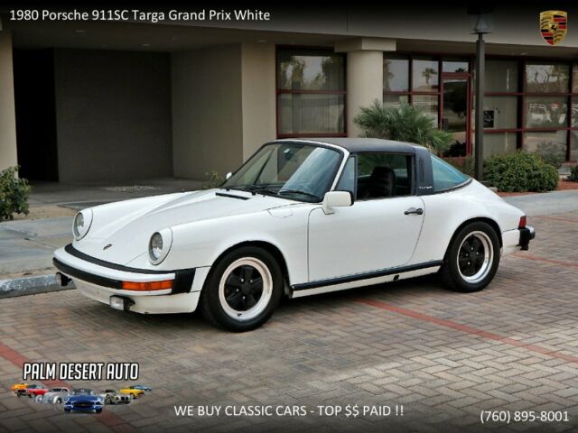 1980 Porsche 911 Targa Grand Prix White