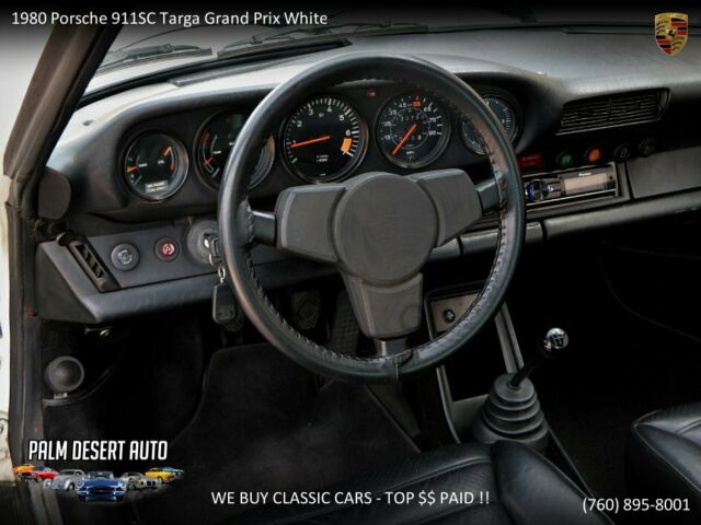 1980 Porsche 911 Targa Grand Prix White - photo 12