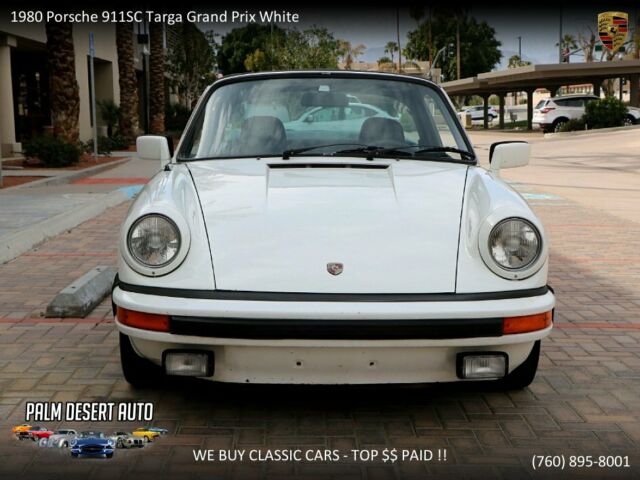 1980 Porsche 911 Targa Grand Prix White - photo 3