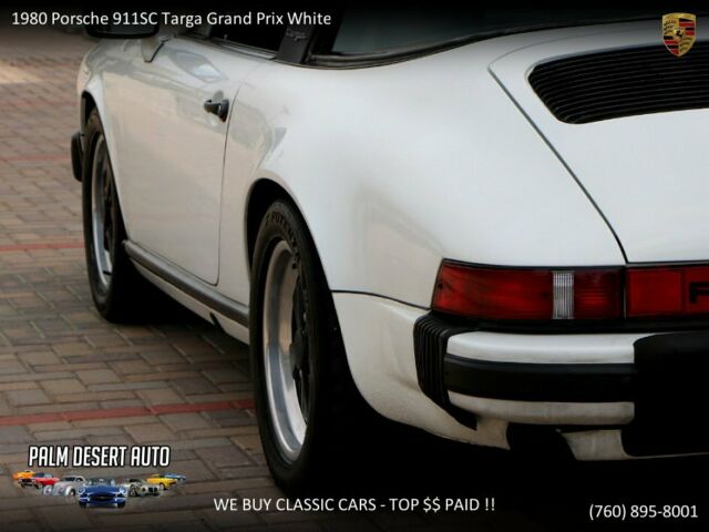1980 Porsche 911 Targa Grand Prix White - photo 8
