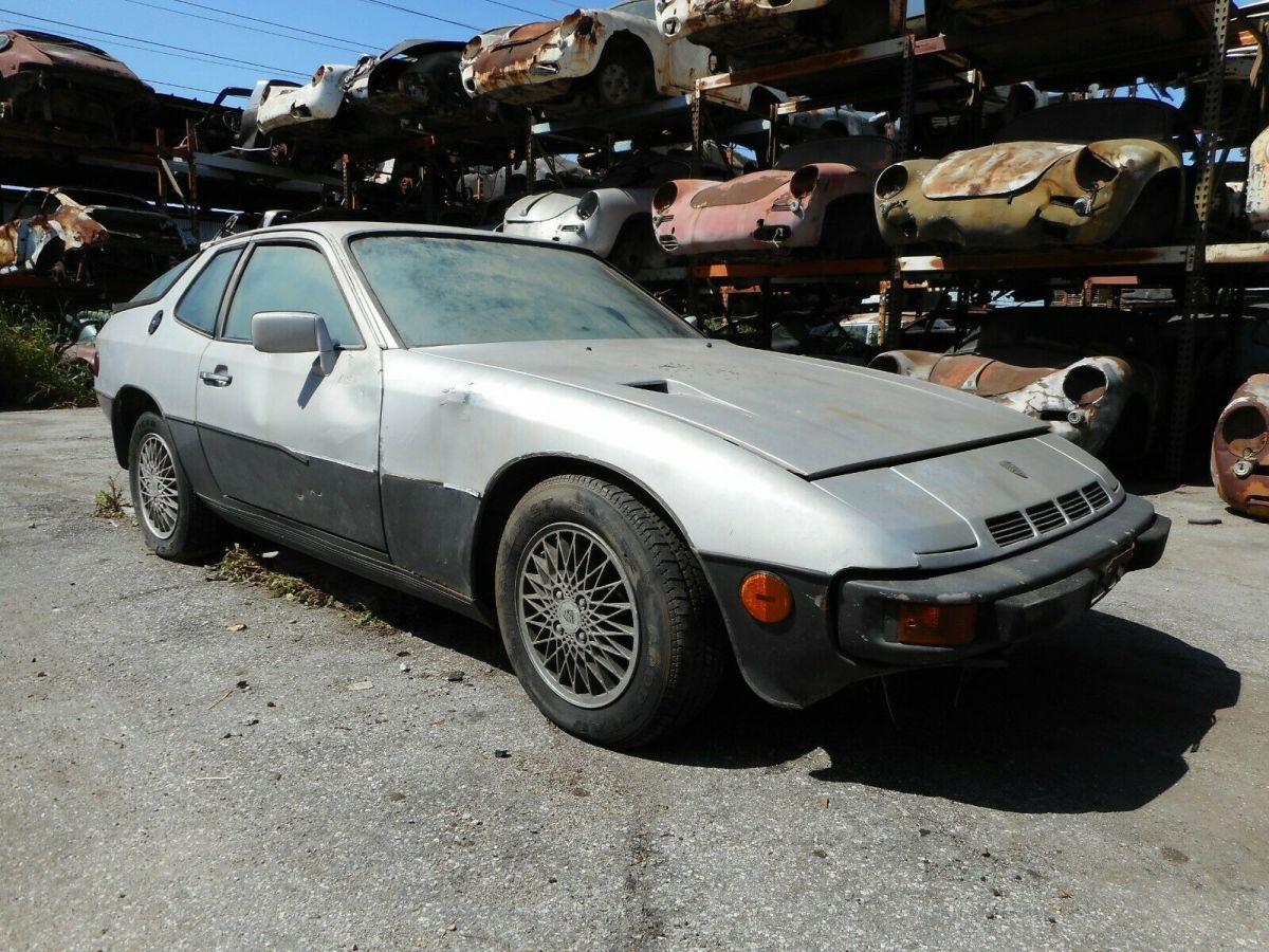 1980 Porsche 924 Turbo Coupe 924T Project Car for Parts or Restoration No Reserv 1980 Porsche 924 No Reserve Sold on CA Acquisition Bill of Sale