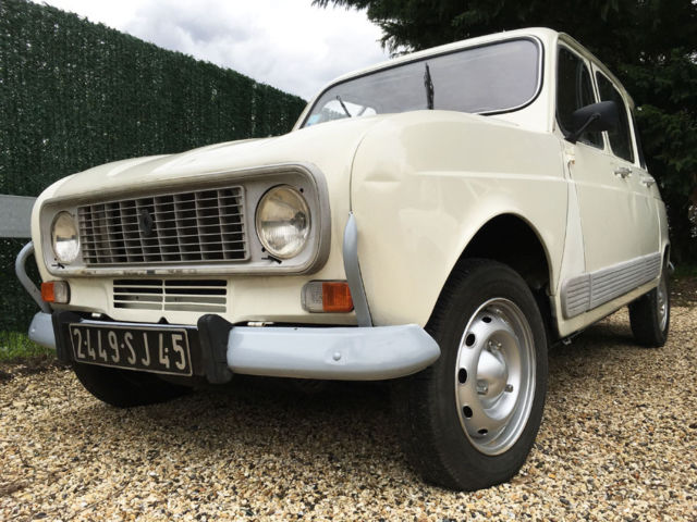 1980 Renault 4L Dakar Trophy One owner garaged, completely original no accidents 1980 Renault 4L