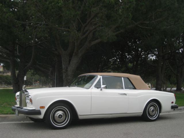 1980 Rolls Royce Corniche Convertible 1980 Rolls-Royce Corniche