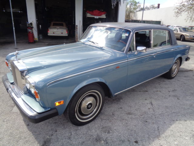 1980 Rolls-Royce Silver Wraith II Extra low miles garaged Florida Car 1980 Rolls-Royce Silver Shadow
