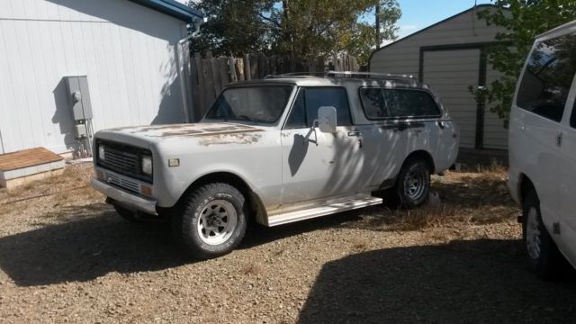 1980 scout ii 'traveler', runs, needs work, good parts 1980 International Harvester Scout