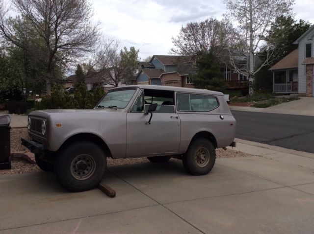 1980 Scout II 345 Fuel Injection 1980 International Harvester Scout