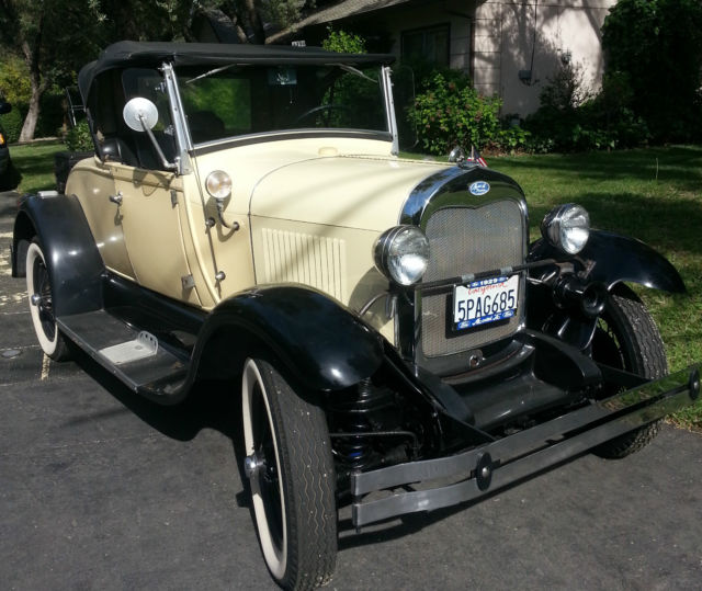 1980 Shay 1929 Ford model A 1980 Ford Model A