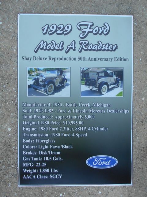 1980 Shay Reproduction - 1929 Ford Replica G80 - photo 7