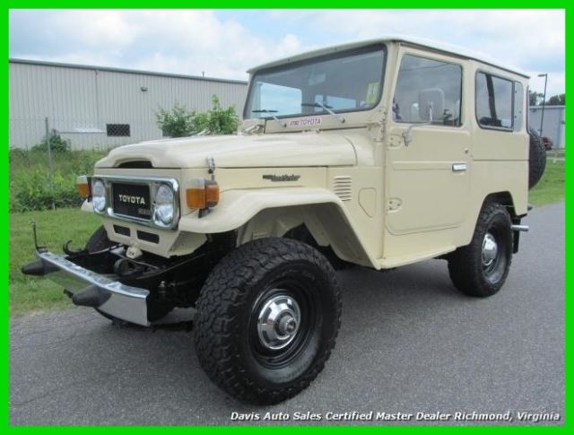 1980 SUV Used Manual 4WD 1980 Toyota Land Cruiser SUV
