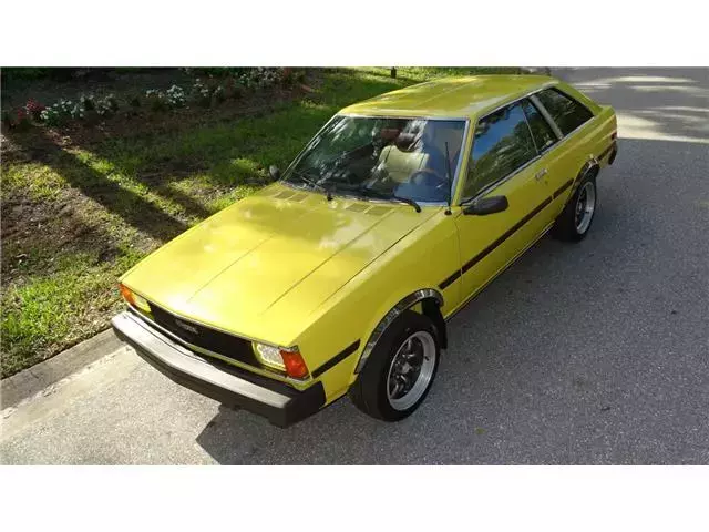 1980 TOYOTA COROLLA, YELLOW with 74,000 Miles available now! 1980 Toyota Corolla FACTORY