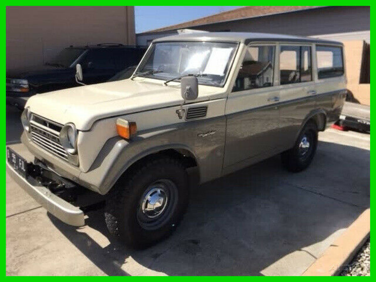 1980 Toyota FJ55 SUV 4x4 Straight 6 200 Mi on Rebuild 4-Spd Manual A/C Leather 1980 Toyota FJ55 4x4 All Original, Numbers Matching