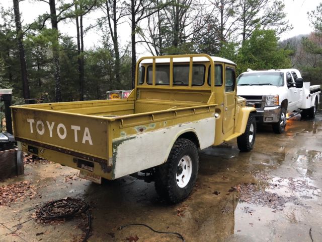 1980 Toyota HJ45 Diesel pickup 1980 Toyota Land Cruiser