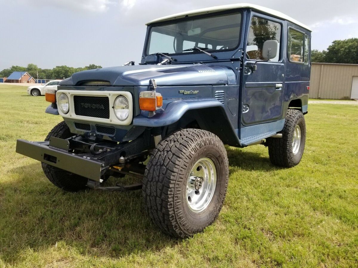 1980 Toyota Land Cruiser 40 Blue 4WD Manual 1980 Toyota Land Cruiser 40