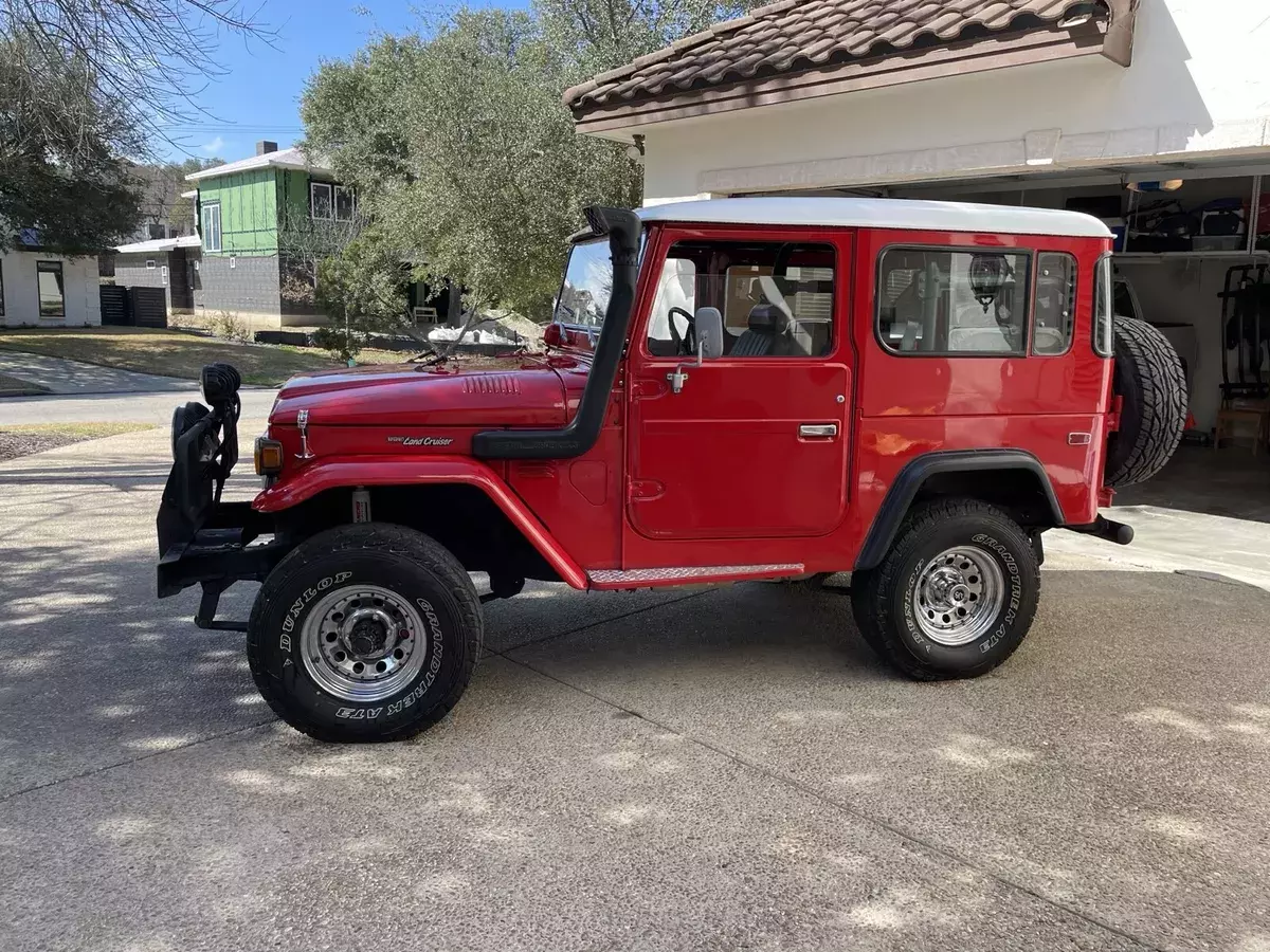 1980 Toyota Land Cruiser 40 Red 40 Series 2 Dr 1980 Toyota Land Cruiser 40 40 Series 2 Dr 4WD