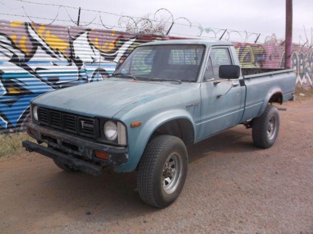 1980 Toyota Single Cab 4x4 Pickup GOOD PROJECT OFF ROAD RANCH TRUCK! 1980 Toyota Pickup