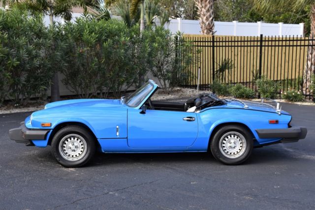 1980 Triumph Spitfire 1500 4-Speed - Tahiti Blue - photo 2