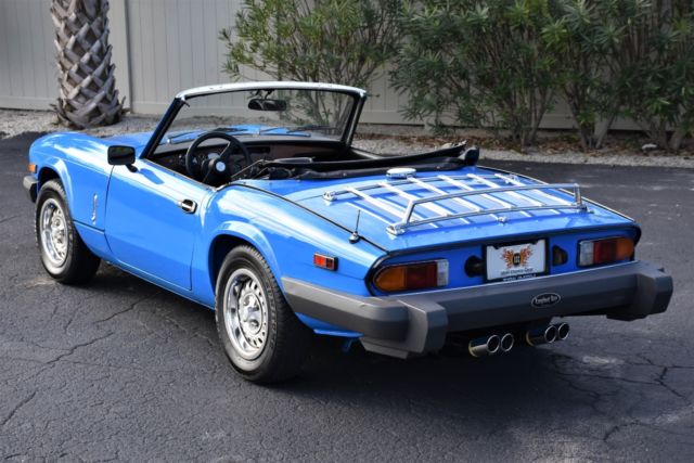 1980 Triumph Spitfire 1500 4-Speed - Tahiti Blue - photo 4