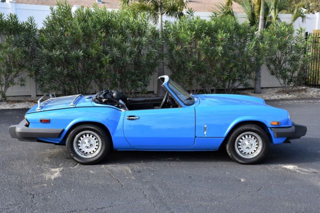 1980 Triumph Spitfire 1500 4-Speed - Tahiti Blue - photo 7