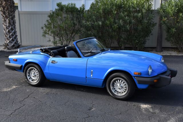 1980 Triumph Spitfire 1500 4-Speed - Tahiti Blue - photo 8