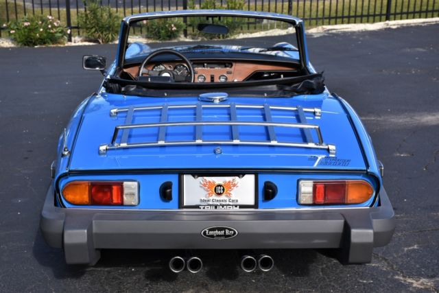 1980 Triumph Spitfire 1500 4-Speed - Tahiti Blue - photo 9