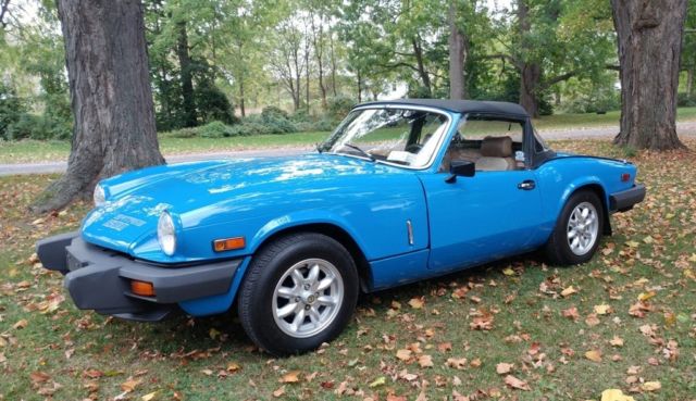 1980 Triumph Spitfire 1500 One Owner Extra Clean-Perfect gift or starter car! 1980 Triumph Spitfire 1500