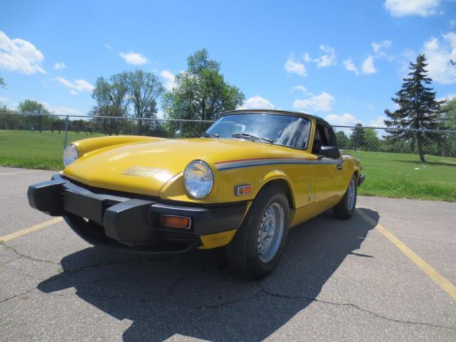 1980 Triumph Spitfire - LOW mileage - Excellent 1980 Triumph Spitfire Convertible
