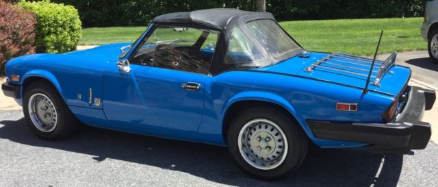 1980 TRIUMPH SPITFIRE1500 Ready to hit the road! 1980 Triumph Spitfire