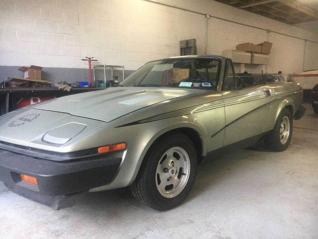 1980 Triumph TR 2.0 7 Convertible Grey RWD Manual convertible 1980 Triumph TR 2.0 7 convertible
