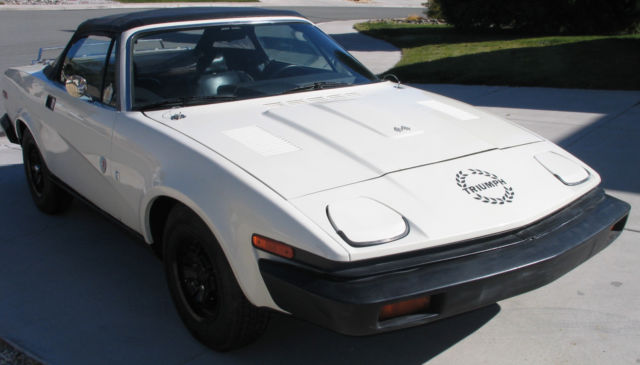 1980 Triumph TR 7 convertible low, low miles, runs perfectly 1980 Triumph TR7 convertible G80 Green check cloth/vinyl