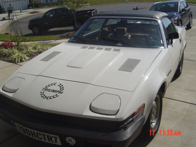 1980 Triumph TR7 28,000 miles No reserve 30th Anniversary Edition 1980 Triumph TR7